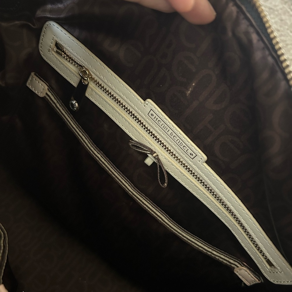 Henri Bendel Black Leather Bag - Picture 10 of 11